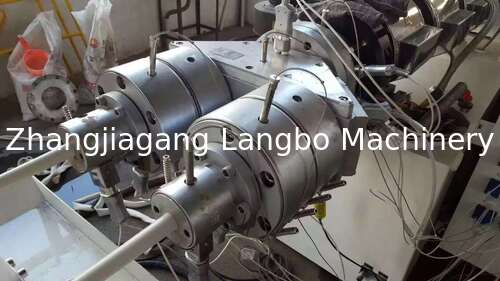 последний случай компании о PVC Double Pipe Extrusion Line Project Case – Saudi Arabia