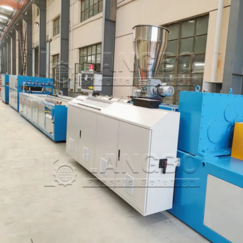 последний случай компании о PVC Door Panel Extrusion Line Supports Continuous PVC Panel Production in Egypt