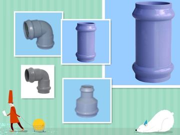 качество  Siemens Motor Pvc Extruder Machine , Twin Pipe Pvc Pipe Manufacturing Machine Фабрика