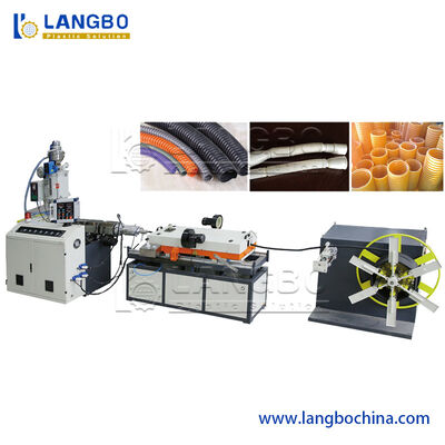 качество  Fully Automated Corrugated Pipe Line For Faster Electrical Conduit Production Фабрика