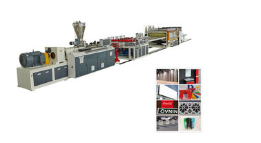 качество  Full Automatic WPC Pvc Foam Board Production Line Advertising Board Extrusion Фабрика