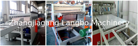 Доска пены PVC делая линию/производственную линию штранг-прессования доски пены machine/WPC