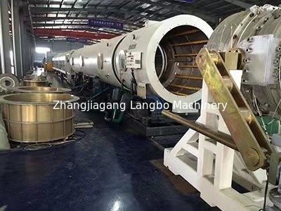 Новая двойная винтовая машина для изготовления труб из ПВХ