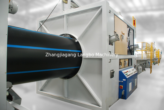 Производственная линия трубы HDPE PE 500-1200mm с swarfless резцом