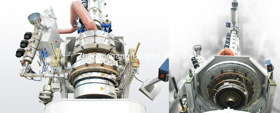Одношруктовая экструдерная / экструзионная 315mm-450mm PE HDPE трубная машина