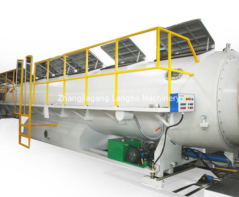 355-800 мм Диаметр высокопроизводительная HDPE PE труба экструзионная линия с интегрированной коробкой передач
