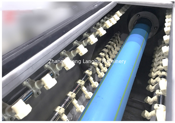 Специализированная машина для изготовления цветной HDPE трубы с планетарным резчиком