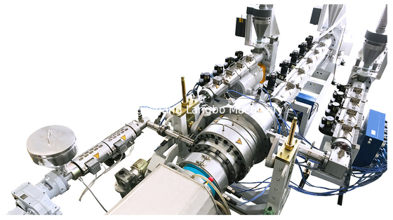 Одношруктовая экструдерная / экструзионная 315mm-450mm PE HDPE трубная машина