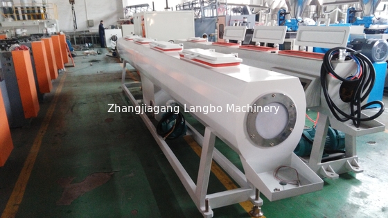 Двойная линия 16 до 630mm штрангпресса трубы PVC винта с 22 - сила 160KW