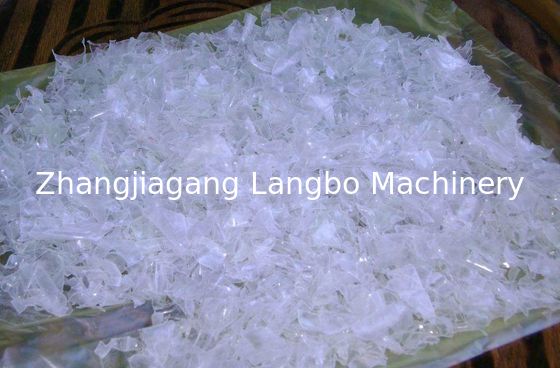 Линия переработки ПЭТ мощностью 300-5000 кг/ч с размером хлопьев 14 мм и напряжением 380 В для переработки ПЭТ-бутылок