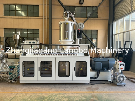 Простая работа Пластиковые HDPE PE трубы экструзионная машина Производственная линия