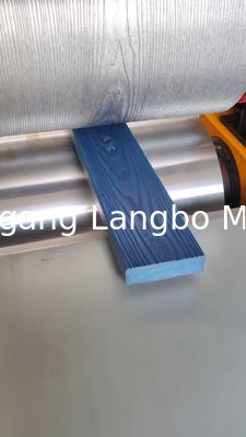 Деревянная пластиковая дверная композитная ламинационная машина / рельефная машина