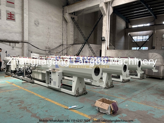 Производственная линия 75-250 мм PVC-U с высокой производительностью и лучшими характеристиками