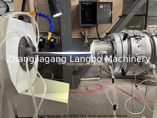 Полноавтоматическая машина для изготовления труб из ПВХ для водоснабжения, дренажа, химической промышленности, горнодобывающей трубы