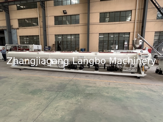 Машина для изготовления труб PE HDPE с одношрубным экструдером