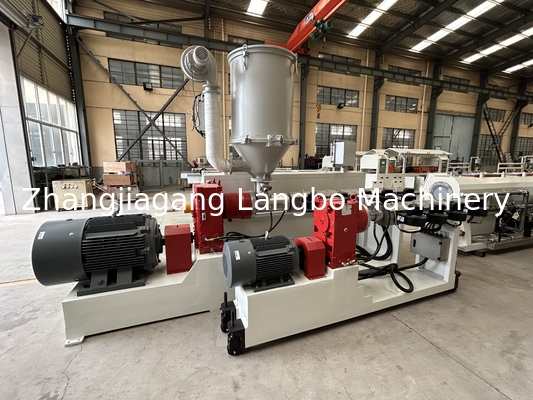 Высокопроизводительная HDPE PE трубная экструдерная линия для пластиковой экструзии