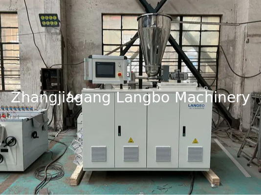 Sjsz65/132 Twin Screw Extruding 200-300mm Width Mould Customized PVC Plastic Profile Production Line (Линия производства профилей из ПВХ)