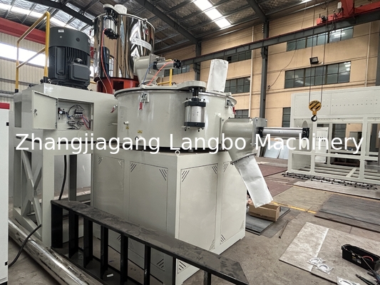 SRL500/1000 Смеситель порошка ПВХ Смешивающий сырой древесный пластиковый материал Смешивающий ПВХ Смеситель высокой скорости Вертикальный горизонтальный смеситель Горячая и холодная смесительная машина