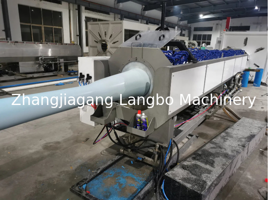 Plastic Twin Double Screw Extruder Electrical Conduit Water Supply Drainage Sewer Production Extrusion Making Machine (Пластик двойной двойной винтовой экструдер) электрический канал водоснабжения дренаж канализации производство экструзии