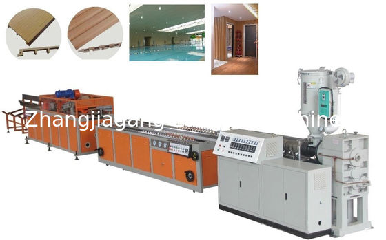 Машина для изготовления WPC Decking Flooring Post Composite Profile Rail Extrusion Production Line