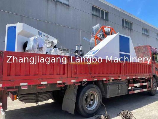 Двухпозиционная машина для перемотки пластиковых труб, для труб из ПЭ, ПНД, гофрированных труб