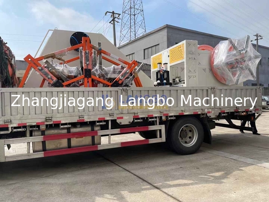 Полно-автоматическая PE пластиковая трубная виндерная машина для обработки HDPE труб