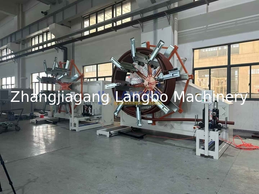 PE трубопроводный виндер Single Winder Coiler с скоростью винтовки 0,1-10 м/мин и электрическими компонентами Schneider