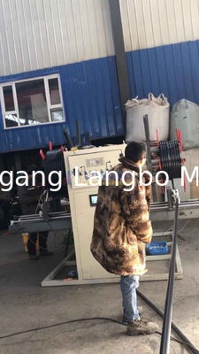 16-160MM PE HDPE Намотчик труб из пластика для мягких шлангов с одной и двойной станцией и скоростью намотки 0,1-10 м/мин