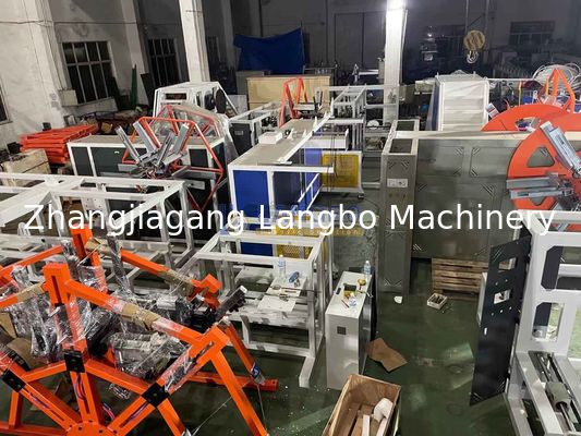 Большая машина для перемотки труб большого диаметра, катушка PE для линии экструзии пластика