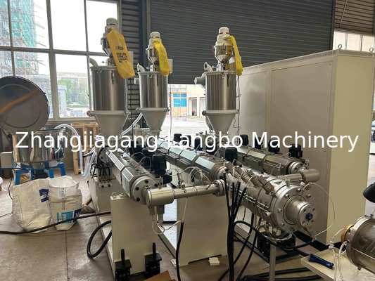 Производственная линия для экструзионной обработки пластиковых труб PPR