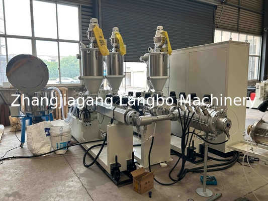 Пластиковая машина для производства труб из ППР  Линия по производству труб из ППР  Экструзионная машина для производства пластиковых труб