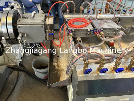 Полноавтоматическая машина для изготовления труб из ПВХ для водоснабжения, дренажа, химической промышленности, горнодобывающей трубы