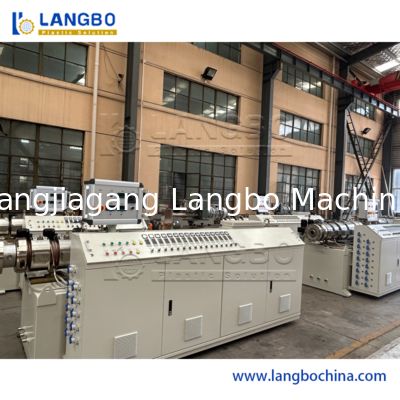 Китайский производитель HDPE LDPE PE PVC трубы Пластиковые экструзионные машины Хорошая цена