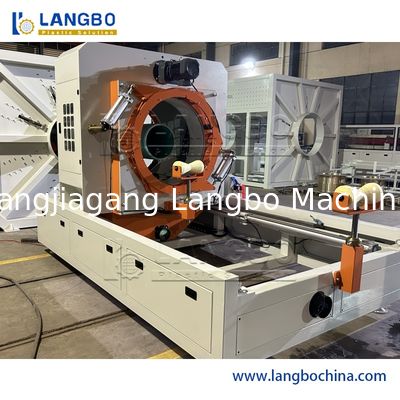 Экструзионная машина для производства труб из ПВХ и ПЭ, оборудование для производства пластиковых труб, линия производства газо- и водопроводных труб, экструдер для ПНД