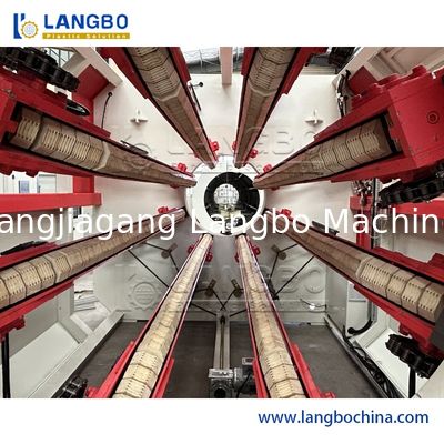 Экструзионная машина для производства труб из ПВХ и ПЭ, оборудование для производства пластиковых труб, линия производства газо- и водопроводных труб, экструдер для ПНД