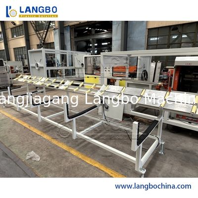 Трубка PVC делая машину, штрангпресс трубы PVC, конический двойной штрангпресс винта