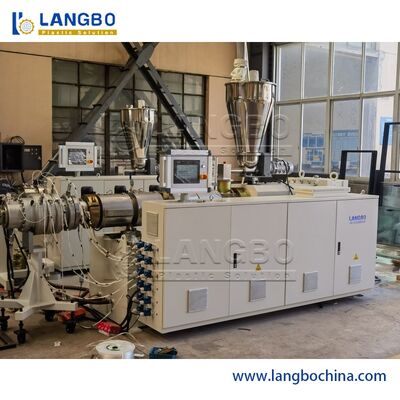 Полноавтоматический конический экструдер с двумя винтами