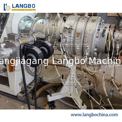 Горячая продажа PE/PP/HDPE/PVC/PPR Pert Пластиковая труба экструдерная машина для газоснабжения и водоснабжения/производственной линии