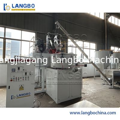 Машина для высокоскоростного смешивания пластикового сырья – Горячий и холодный смеситель для древесно-полимерного композита, порошка ПВХ, смолы