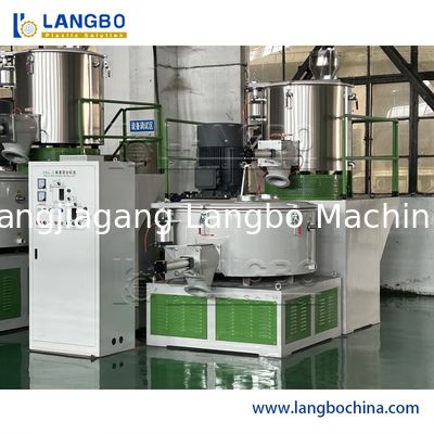 Смеситель для ПВХ в пластиковой промышленности – Экструдер с автоматической подачей, дозированием и транспортировкой для линии производства SPC-покрытий