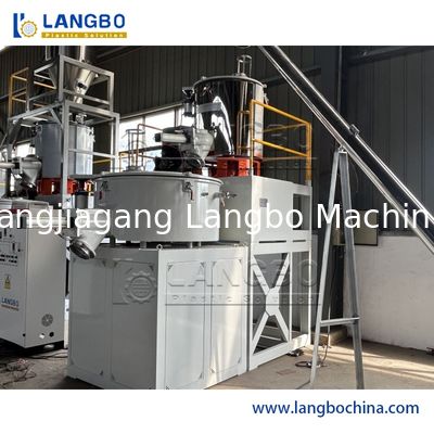 Промышленный высокоскоростной смеситель порошка ПВХ с системой отопления и охлаждения для жестких соединений ПВХ