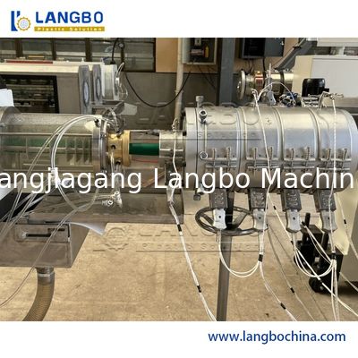 Линия производства экструзии труб из полипропилена (PPR) Производство экструзионной линии для труб Экструдер Трубогибочная машина