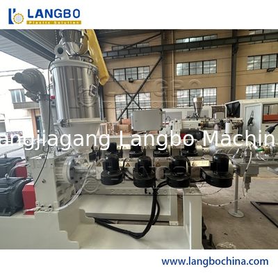 Высокопроизводительная продвинутая линия производства экструзии пластмасс PPR с одношрубной экструдерной трубкой