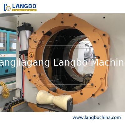 Линия экструзии труб из ПВХ/НПВХ/ХПВХ с двухшнековым экструдером для производства водопроводных, дренажных и электрических труб