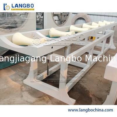 Линия экструзии труб из ПВХ/НПВХ/ХПВХ с двухшнековым экструдером для производства водопроводных, дренажных и электрических труб