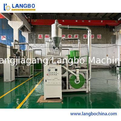 Использованная машина для переработки отходов пластика ПВХ ПП ПЭ ПВД полимеризатор