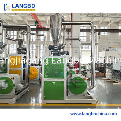 PP PE PVC Pulverizer Milling Machine Отходы пластиковых пульверов Дисковое измельчение