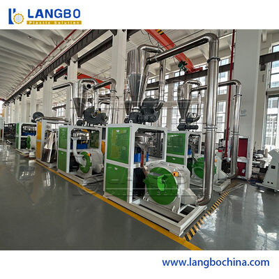 Профиль трубы из пластика отходы продукта Pulverizer Miller Machine