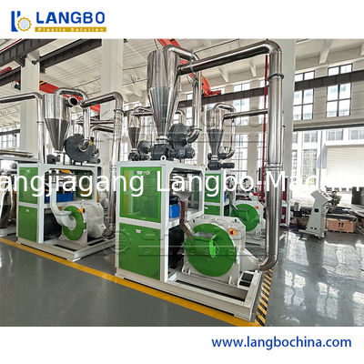 PP PE PVC Pulverizer Milling Machine Отходы пластиковых пульверов Дисковое измельчение
