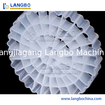 Энергоэффективная линия экструзии фильтрующего материала MBBR для промышленной фильтрации